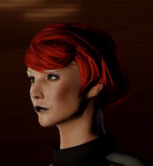 mass effect 2 change hair