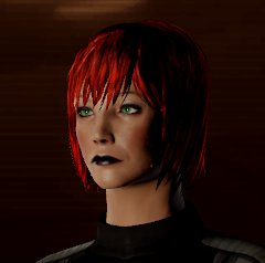 mass effect 2 hair color vectors